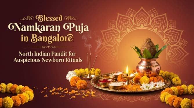 Traditional Namkaran Puja with Hindi pandit in Bangalore